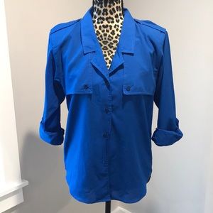 Blue Button Down